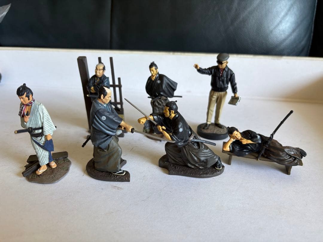 【絶版品】海洋堂　黒澤明 よみがえる巨匠の現場／ 彩色版　全7種セット