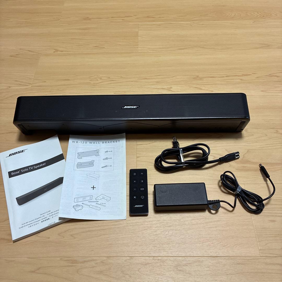 Bose Solo TV Speaker ブラック