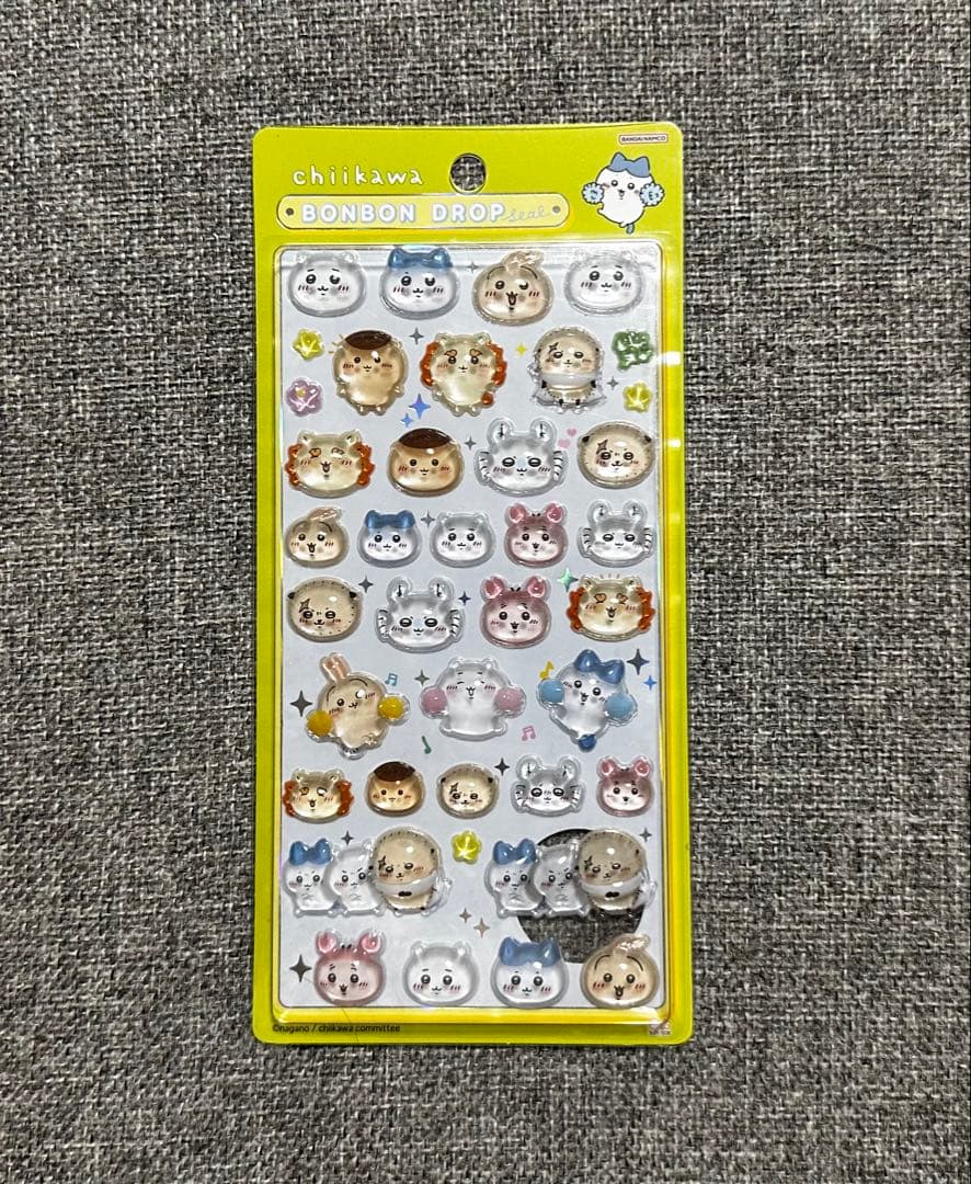正規品　ちいかわ　モモンガ　みんな　ニコニコ　ボンボンドロップシール　まとめ売り