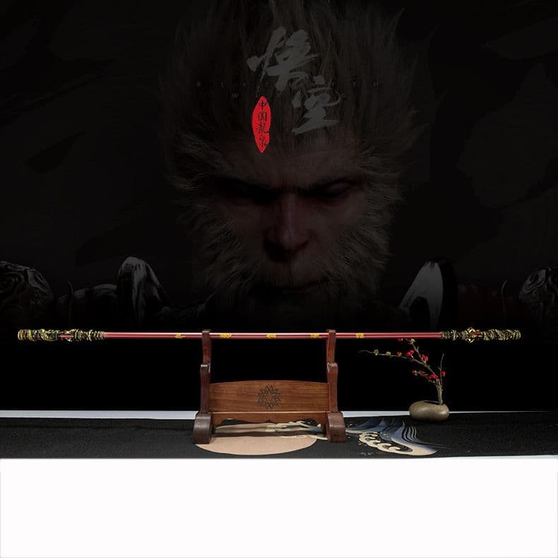 如意棒 古兵器 武具 西遊記 ブラックミソロジー：悟空 映画 装飾用