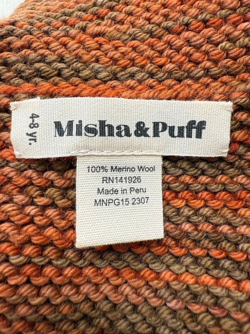 Misha & Puff Garter Hat ニット帽 GINGERBREAD