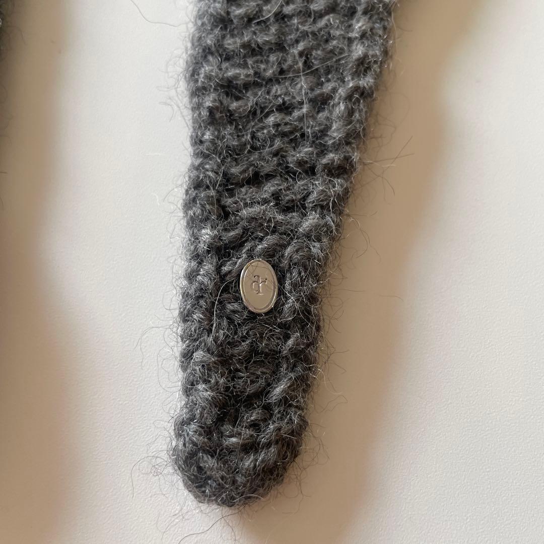 【極美品】 draw drawers ニット マフラー バブーシュカ