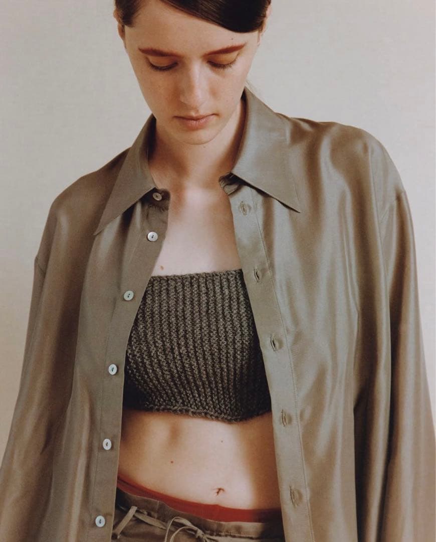 【極美品】 draw drawers ニット マフラー バブーシュカ