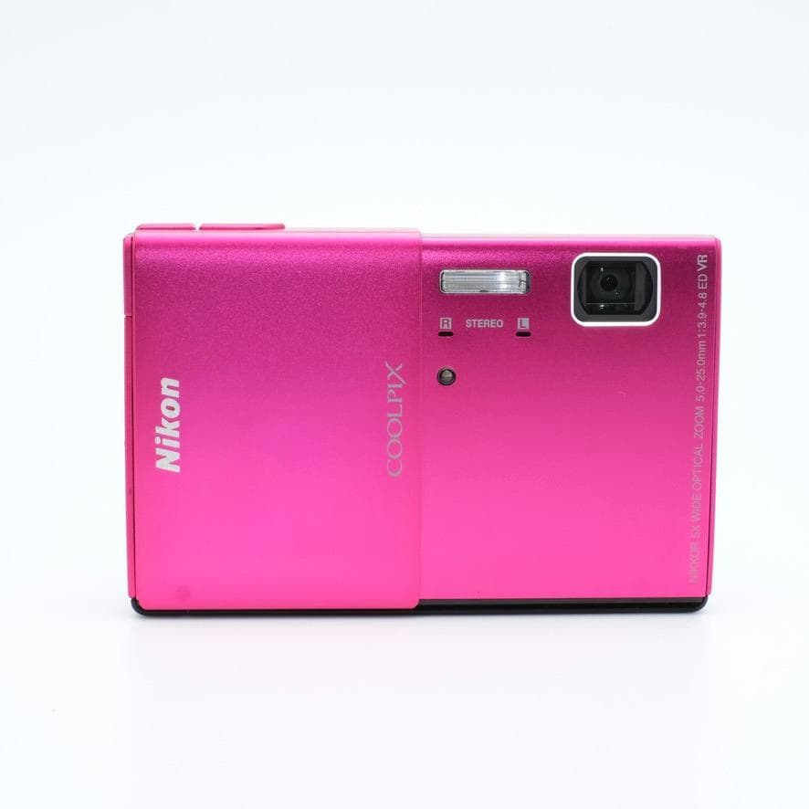 Nikon COOLPIX S100 ピンク　タッチパネル　コンデジ　デジカメ