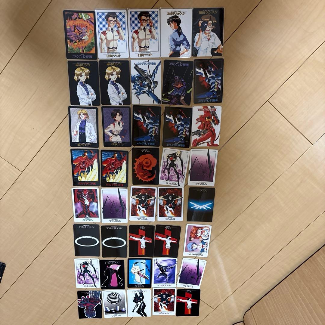 新世紀エヴァンゲリオン カードダス 1996年 1997年 161枚