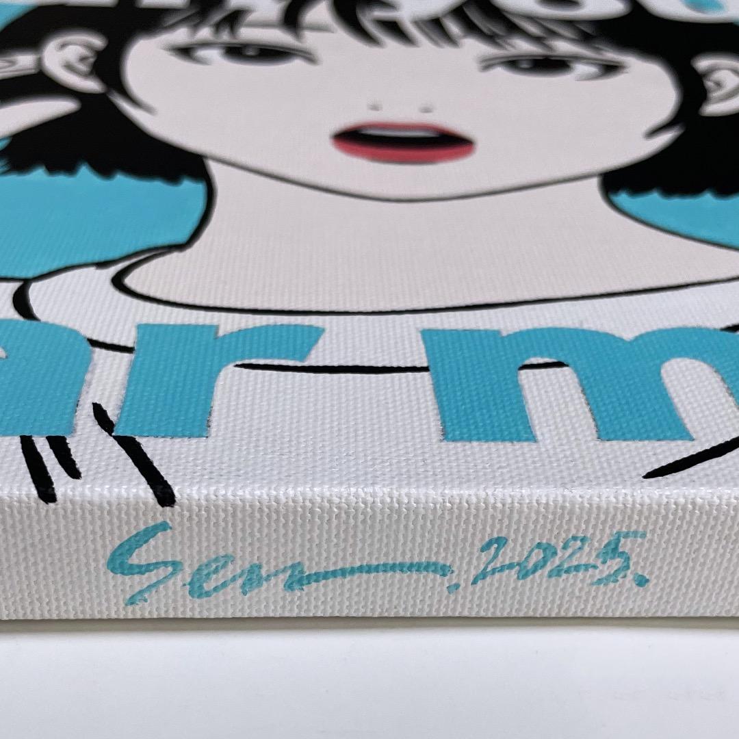 n*r様 【原画】手描き/現代アート/キャンバス/絵画