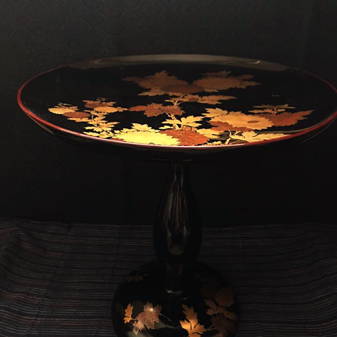 最高級 大正から昭和期 高蒔絵菓子器 本物保証