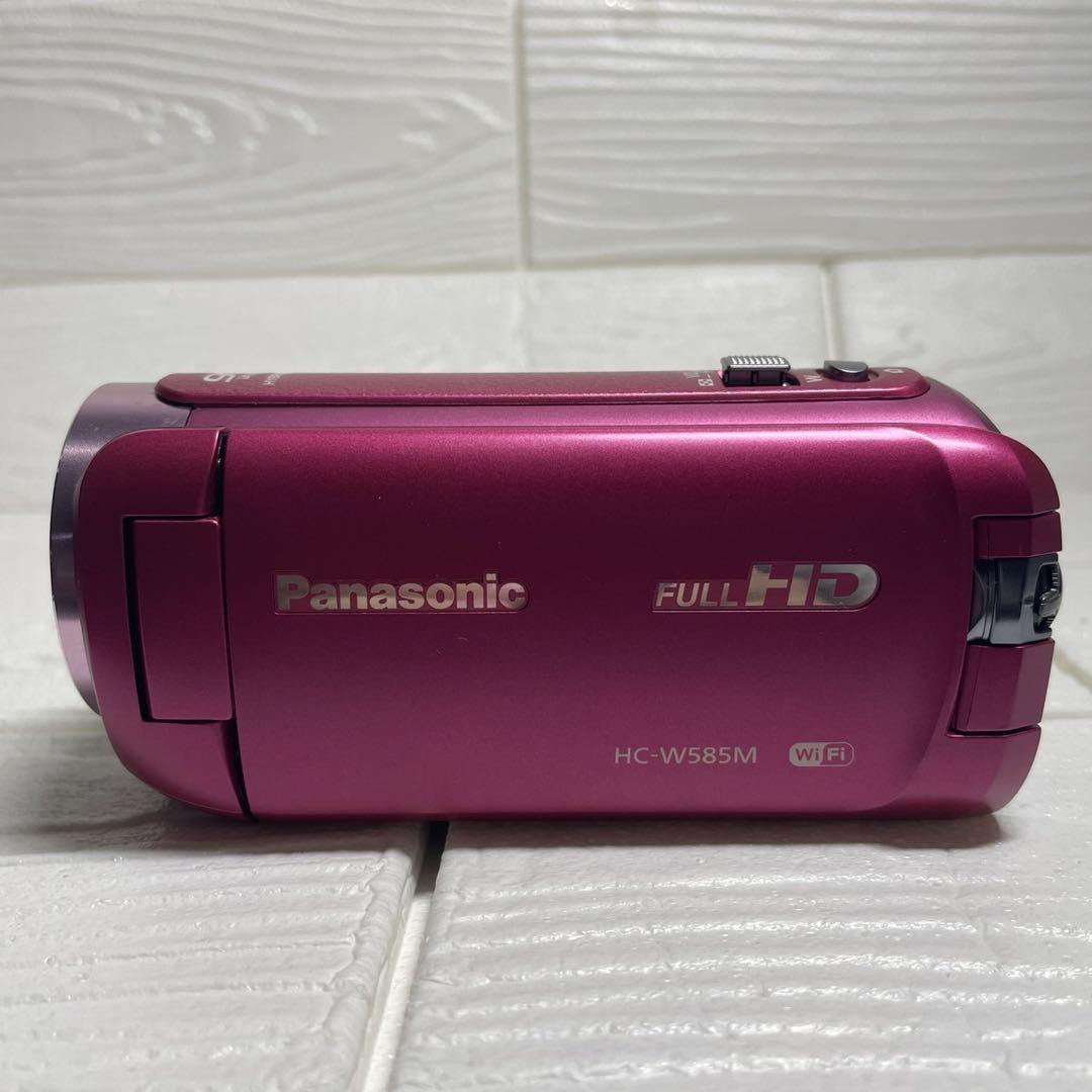 Panasonic HC-W585M ビデオカメラ ピンク パナソニック