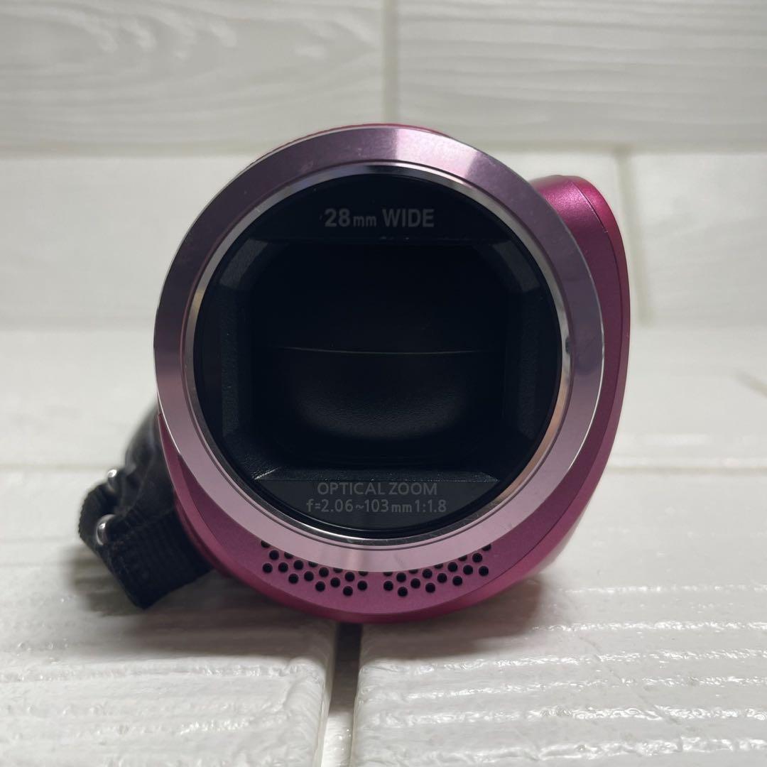 Panasonic HC-W585M ビデオカメラ ピンク パナソニック