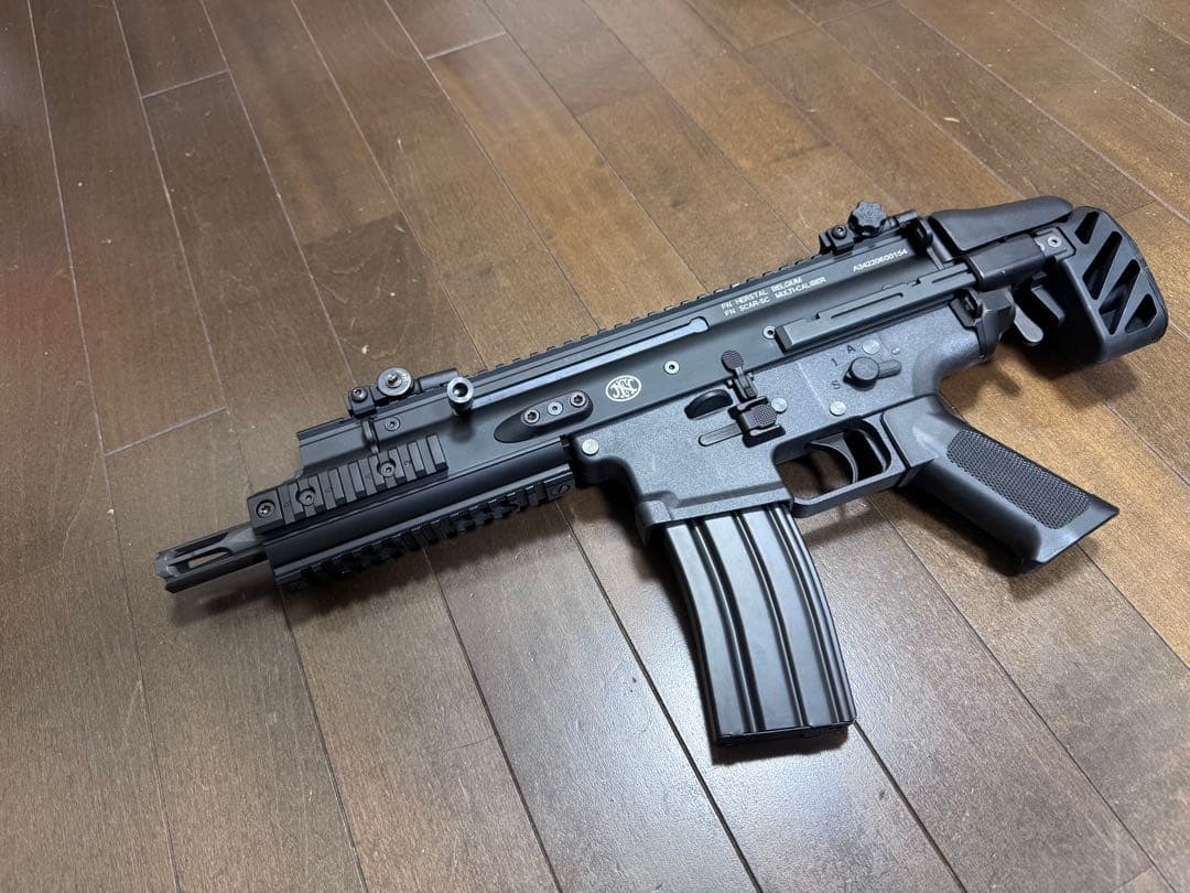 BOLT FN SCAR-L CQC 電動ガン ブラック強烈リコイルショック