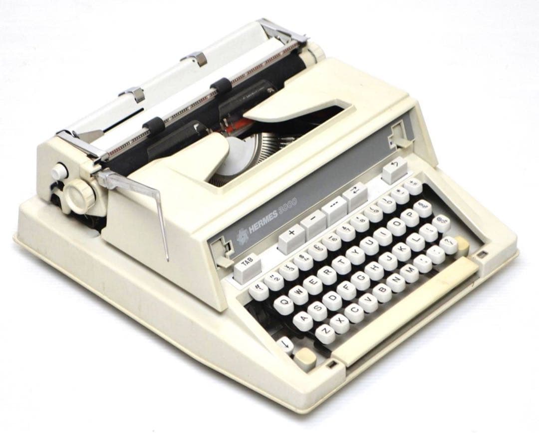 【入手困難/オススメ品】HELMES エルメス 3000 タイプライター