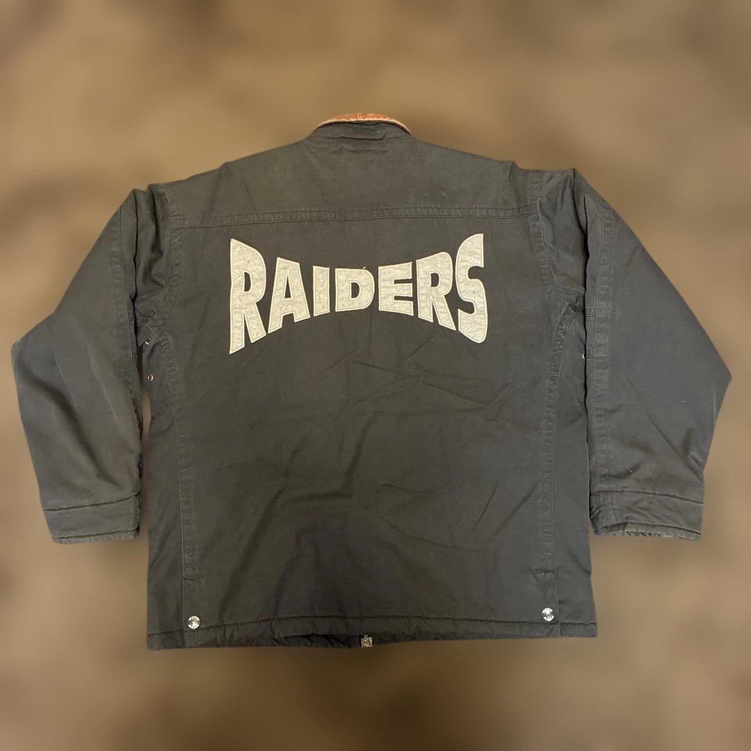 レア！ レイダース RAIDERS ファイャーマンコート 古着