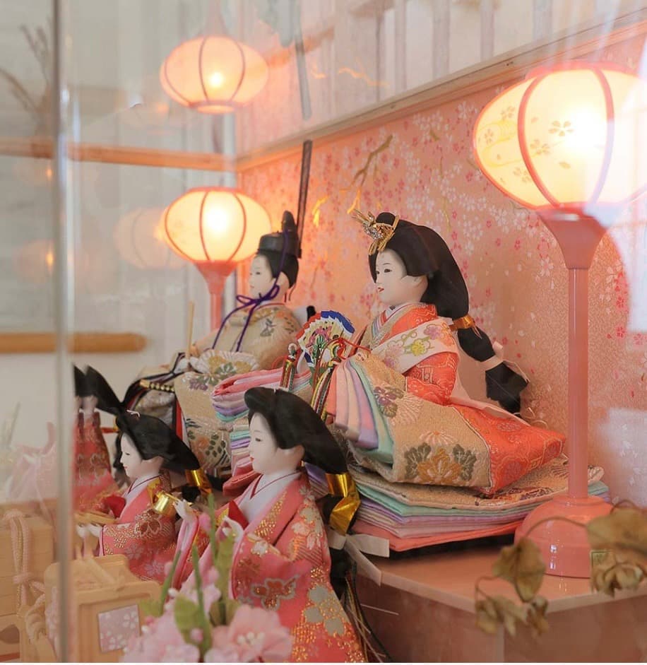 雛人形 ぷり姫 芥子五人飾り オルゴール付 工房天祥 定価¥92,398