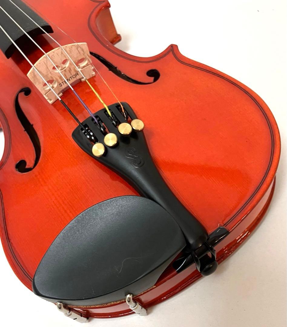 美品 送料無料 STENTOR student II バイオリン 1/4