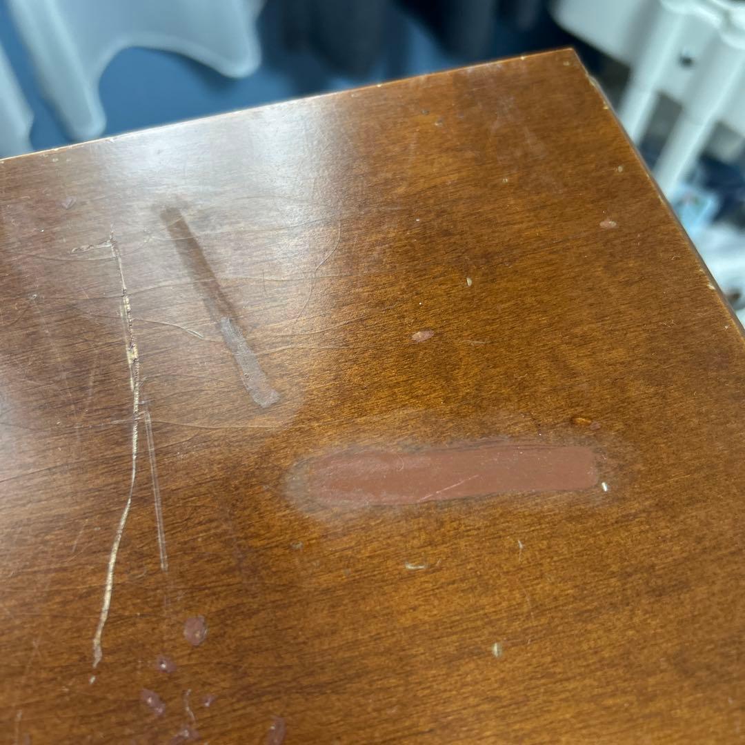 アンティーク　ライティングビューロー　デスク　チェスト　猫足　ビンテージ