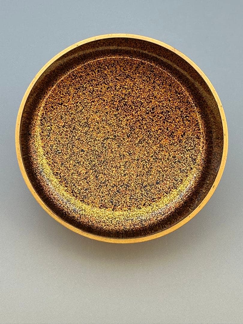 茶道具　棗　荒井正春　曙　内梨地