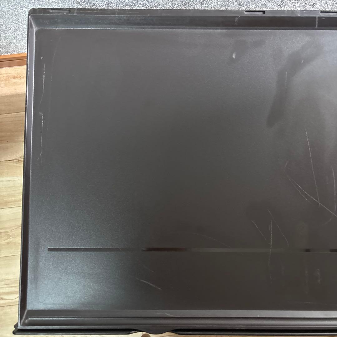 タッパーウェア　スーパーチェスト　2段ダークアンバー色　状態良い　最安値