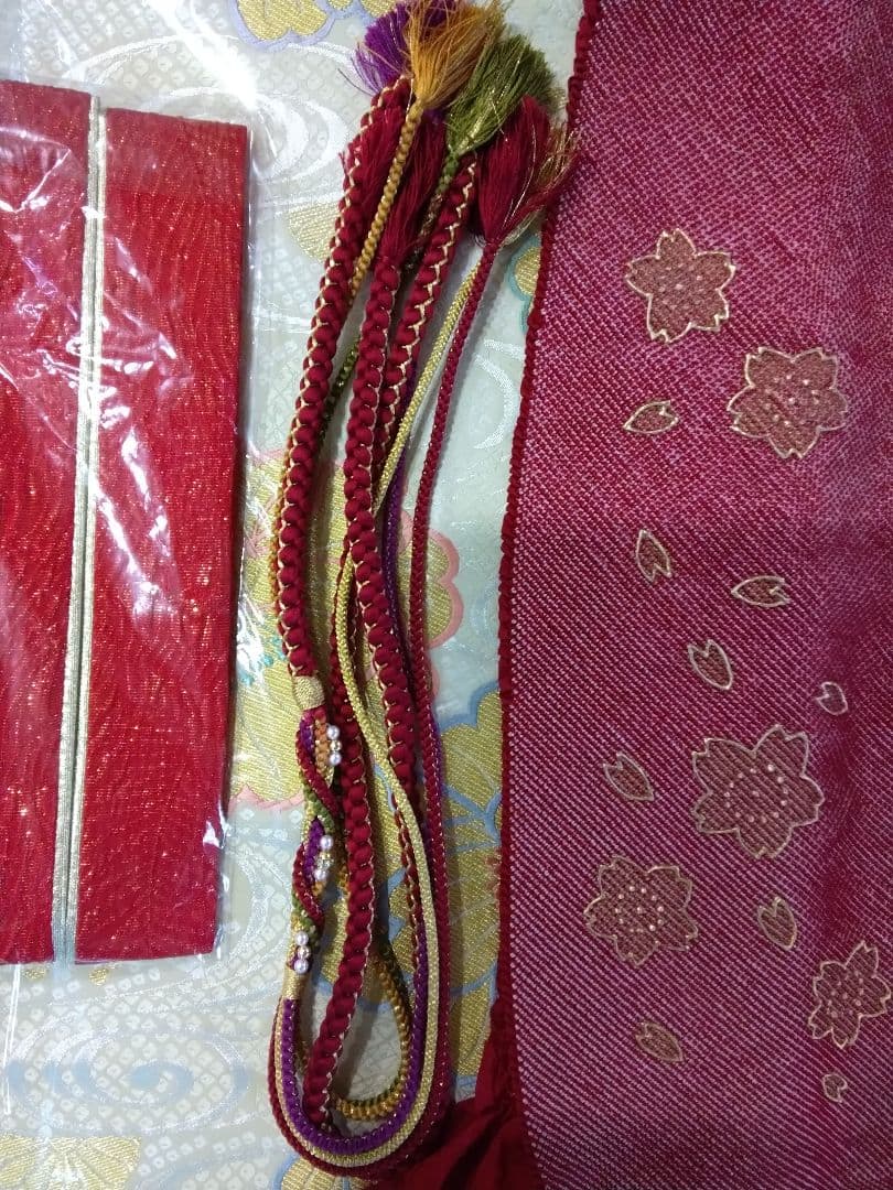 振袖フルセット、正絹振袖成人式、重ね衿、帯揚げ帯締め、西陣袋帯、襦袢