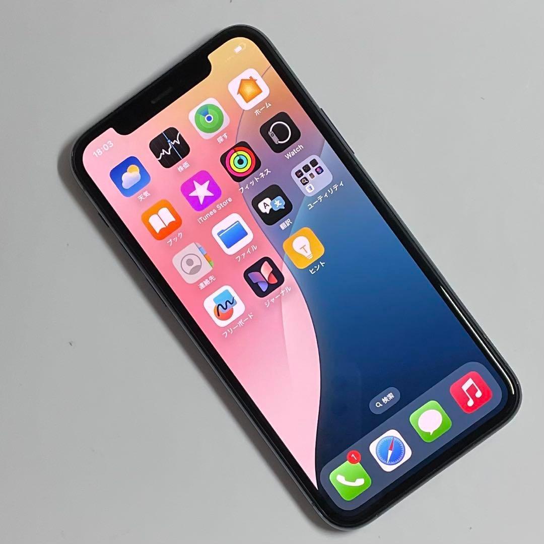 307【電池新品100％表示】 iPhone 11 Pro　64G MNグリーン