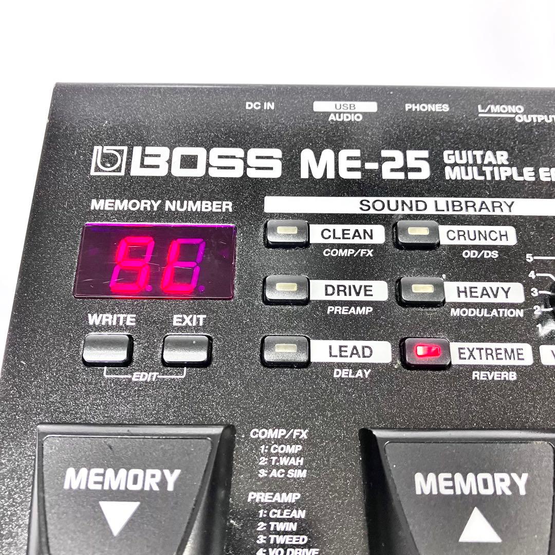 BOSS　ME-25　GUITAR MULTIPLEFCTS　マルチエフェクター