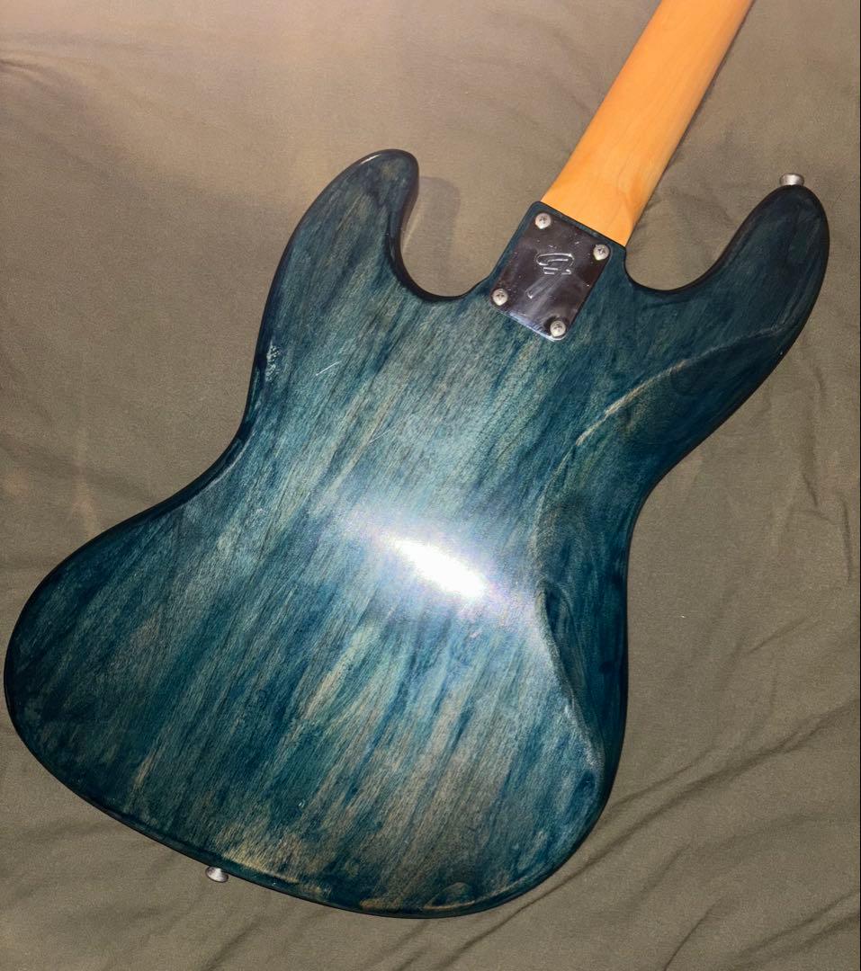 め*p様 コンポーネント　フレットレスベース　日本製　グリーン