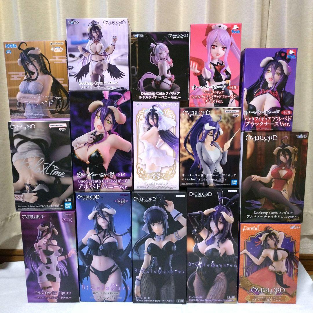 オーバーロード　プライズ　フィギュア　15体