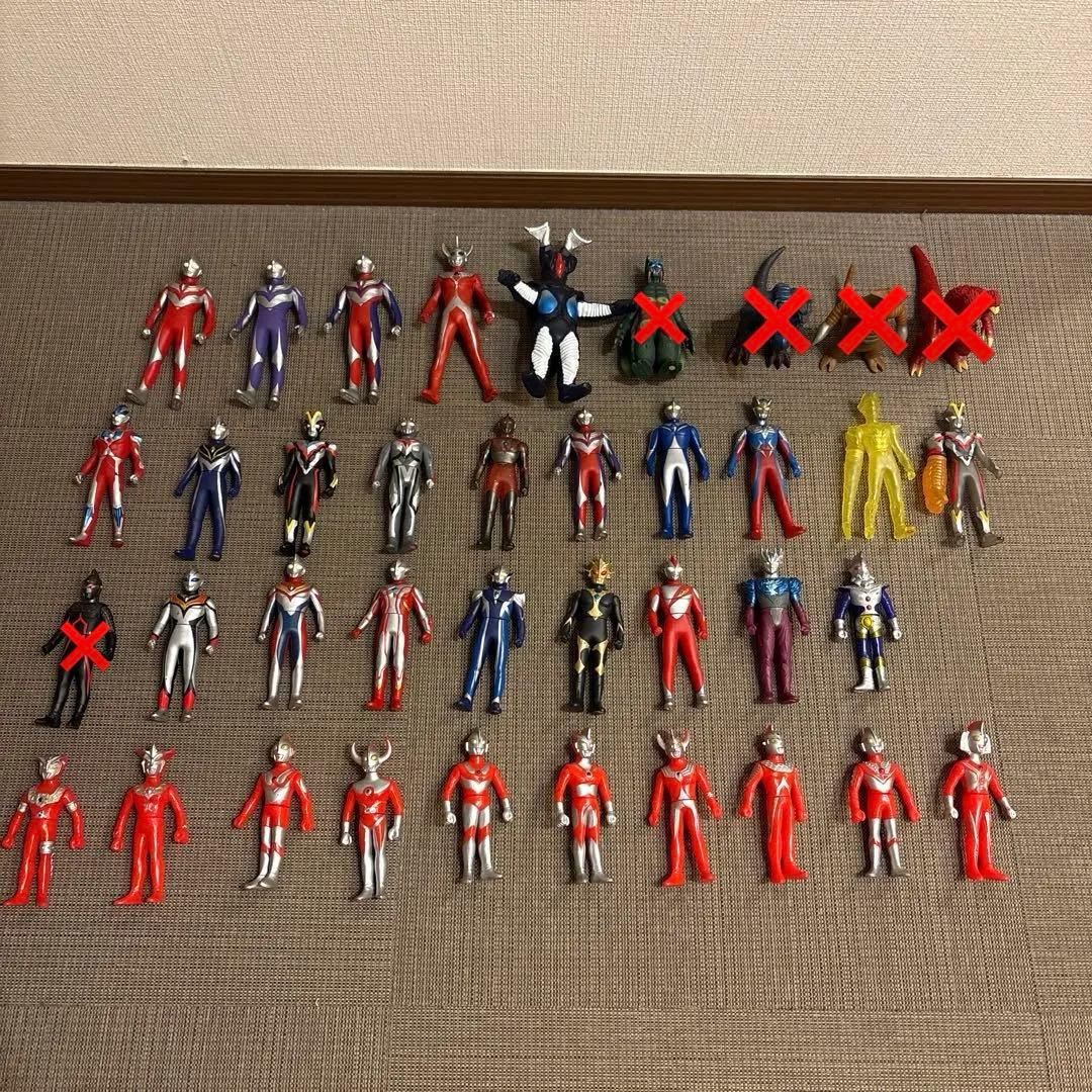 ウルトラマンフィギュア38体セット