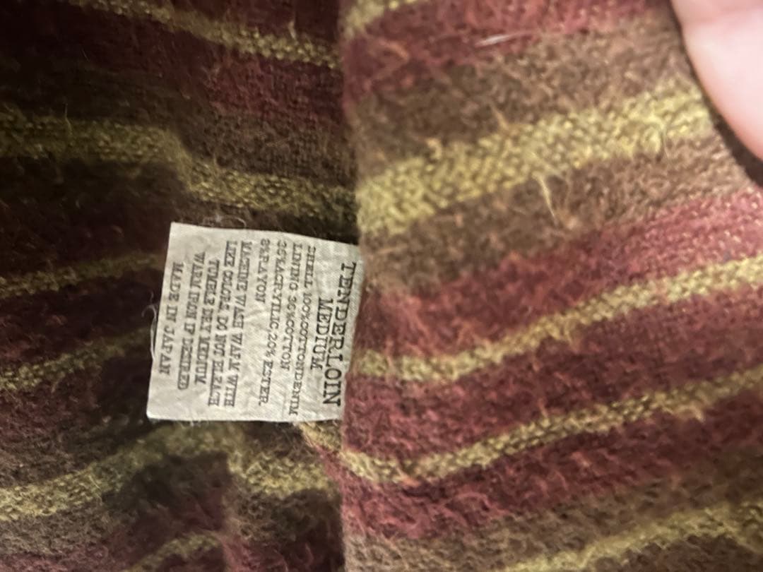 TENDERLOIN ダークデニム ジャケット