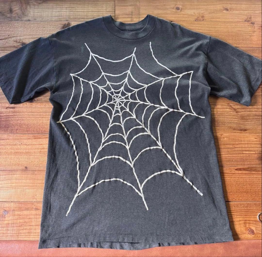 80s Spider web T-shirt THISMAN 大野着用　山田蓮