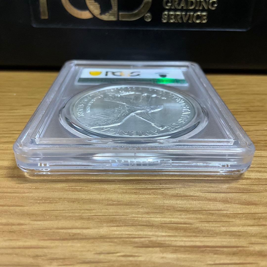 【新品】Eagleシルバーイーグル銀貨2022-W PCGS MS70