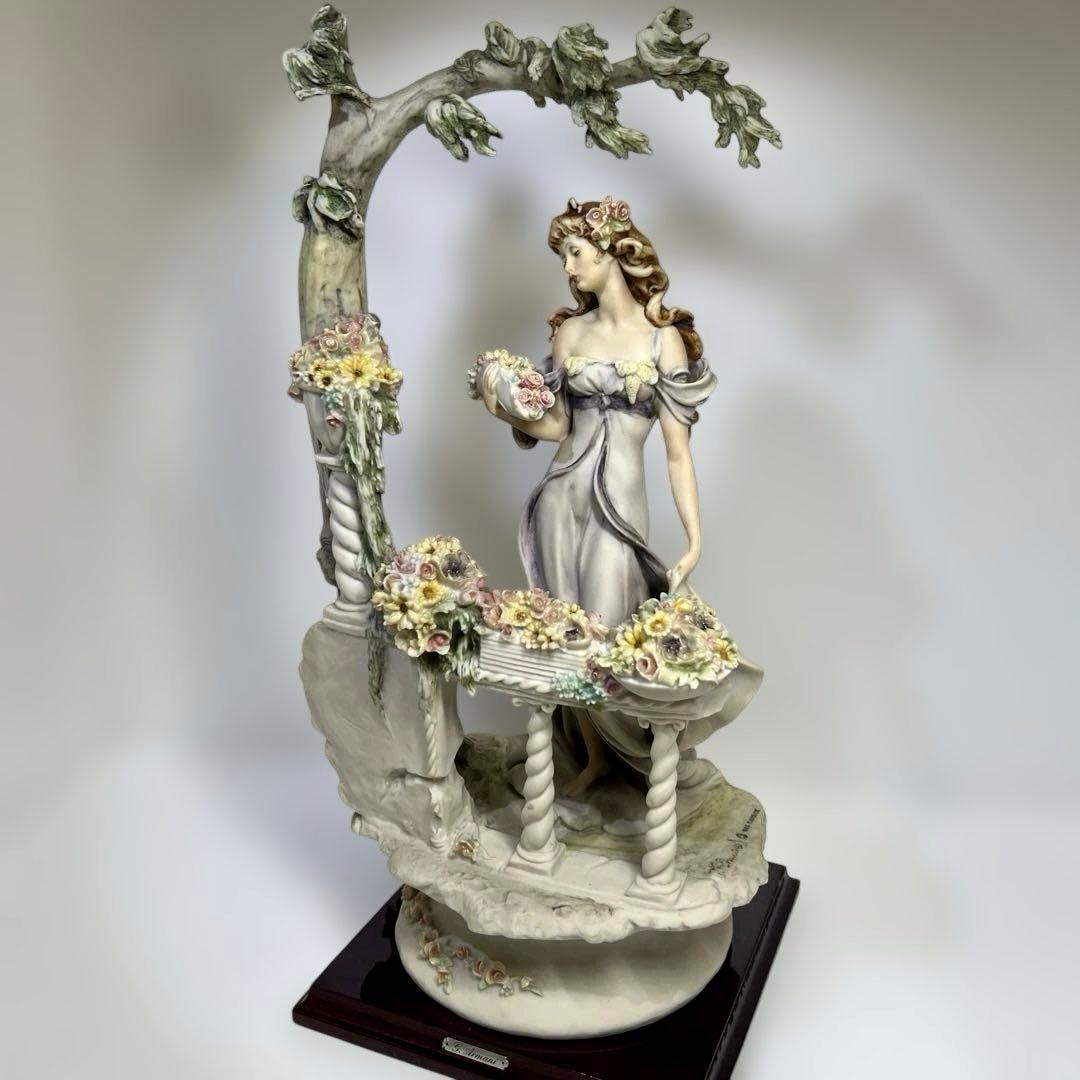 ジョゼッペアルマーニ　フィギュリン　高さ約47㎝　東Y8-0114☆1Fトヒチサ