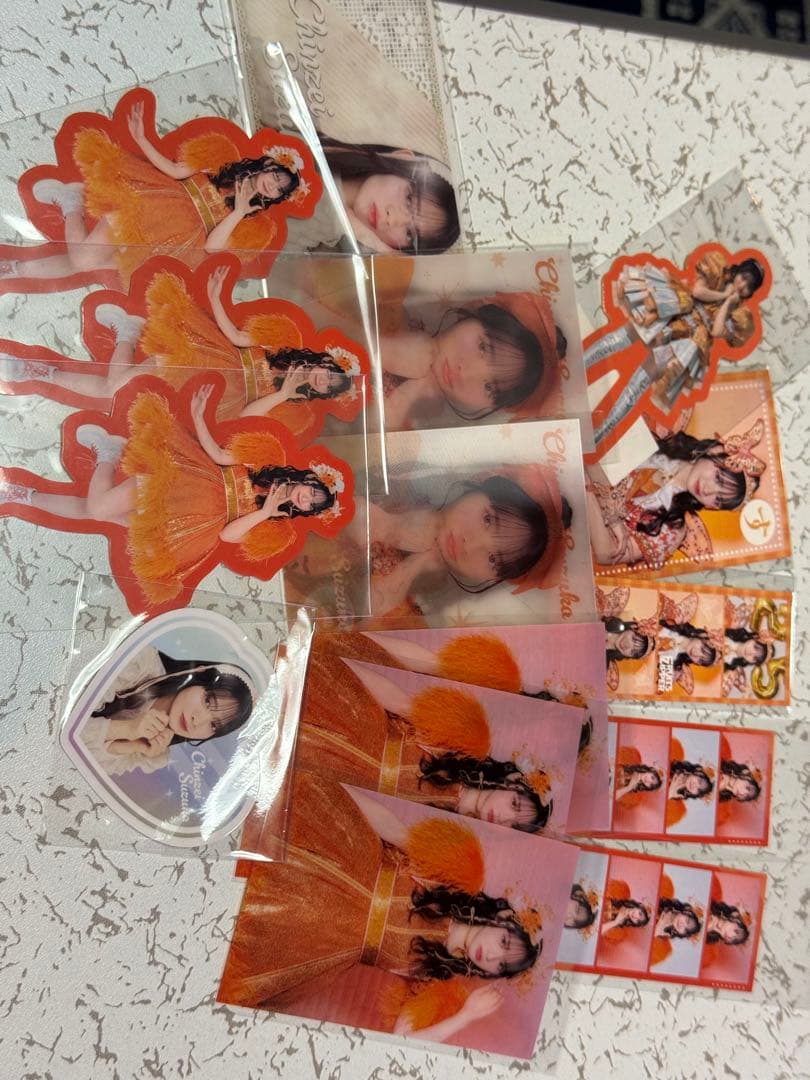 FRUITSZIPPER 鎮西寿々歌　アクスタなどグッズまとめ売り