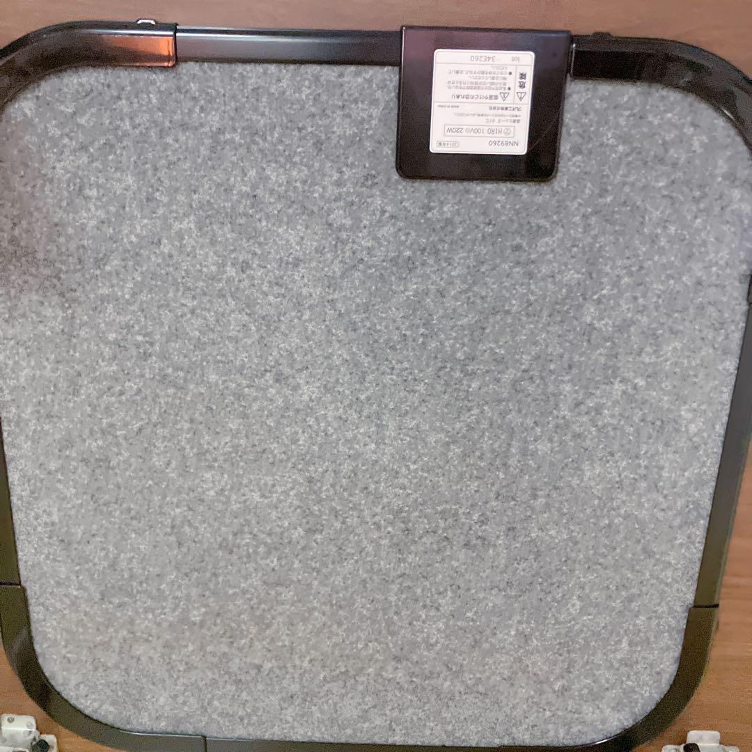 滝口木材　フラットヒーター　こたつ　折りたたみ脚　こたつテーブル　木製　コタツ