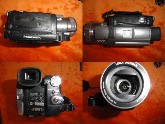 録・再・ダビング☆ミニDV◆パナソニック　ＧＳ４００　付属品１３点