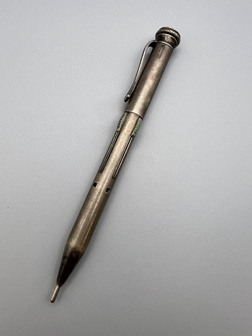 1940年代　NORMA PATENT　銀製　マルチペンシル ４色　重量約28g