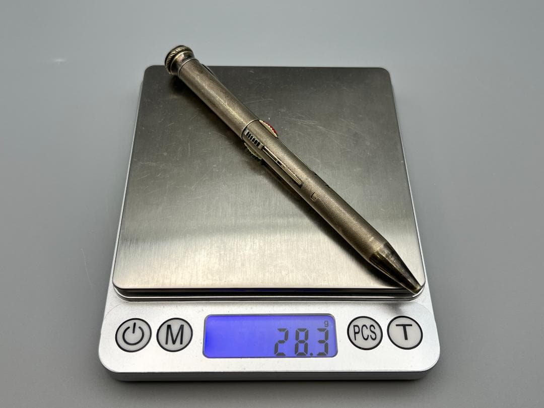 1940年代　NORMA PATENT　銀製　マルチペンシル ４色　重量約28g