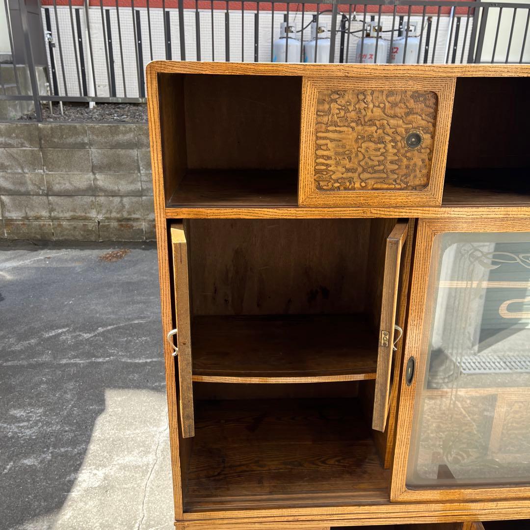 茶箪笥　飾り棚　箪笥　和家具　タンス　レトロ