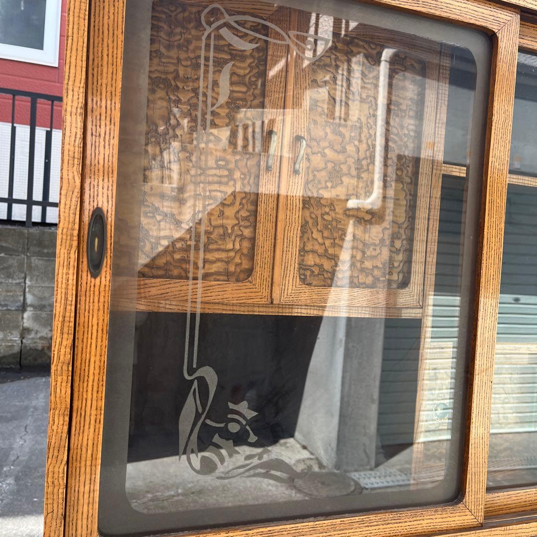 茶箪笥　飾り棚　箪笥　和家具　タンス　レトロ