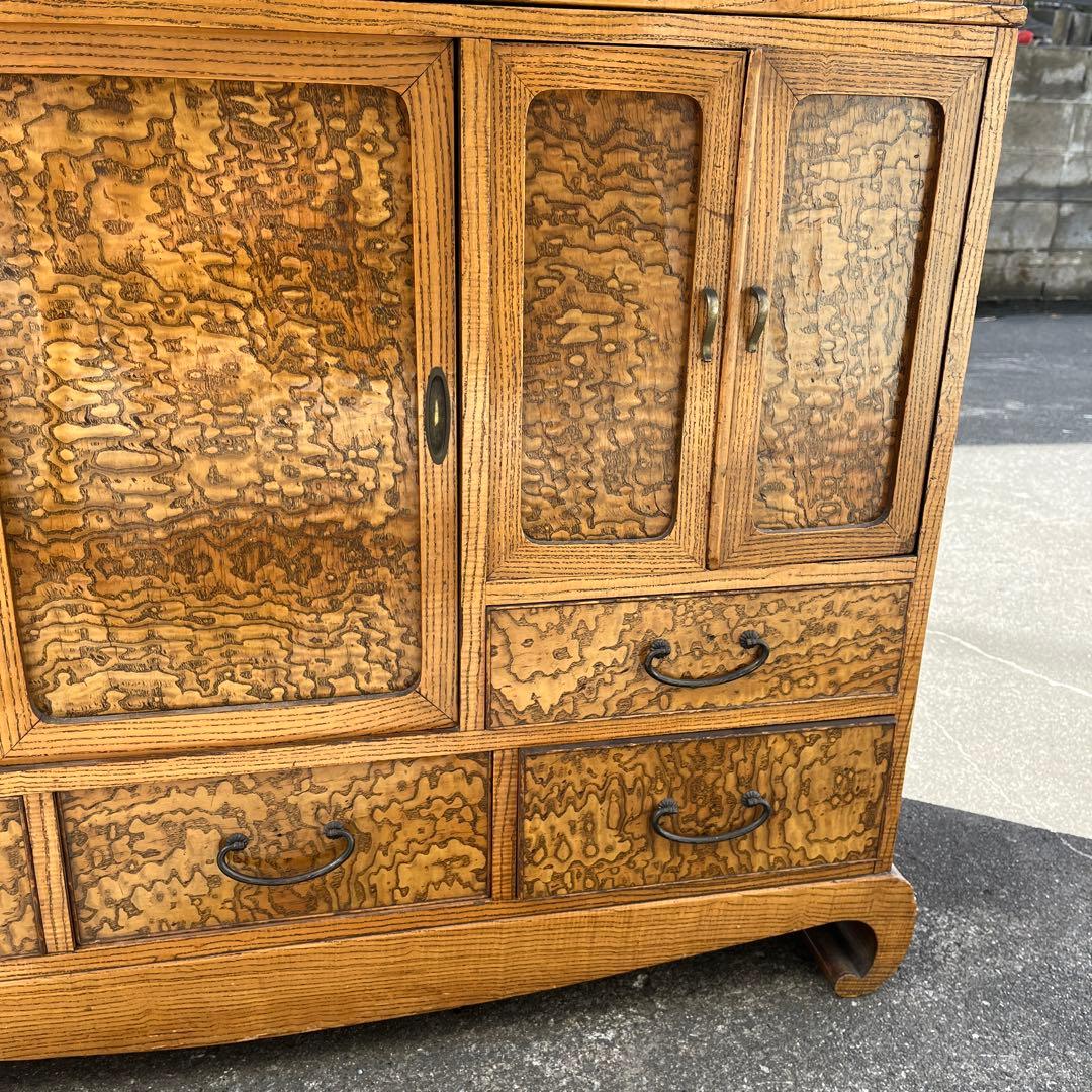 茶箪笥　飾り棚　箪笥　和家具　タンス　レトロ