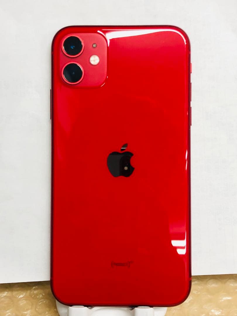 極美品　Apple iPhone 11 赤　128G