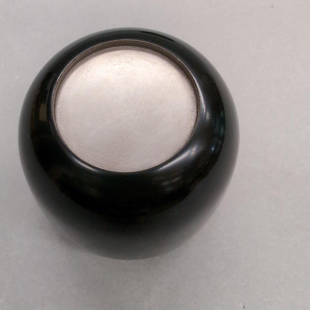 岡本漆専堂　表千家即中斎宗匠御筆寿　黒大棗　茶道具