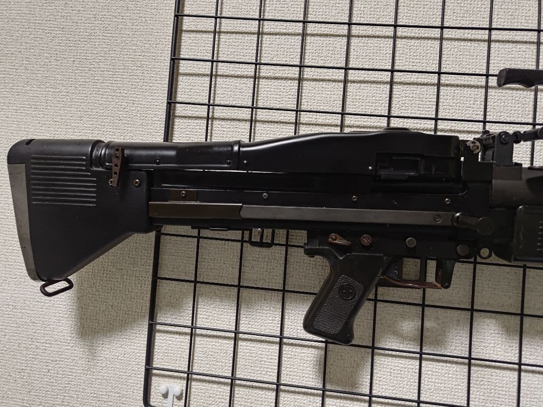 アサヒファイヤーアームズ製 M60E3 ガスガン ジャンク エアガン