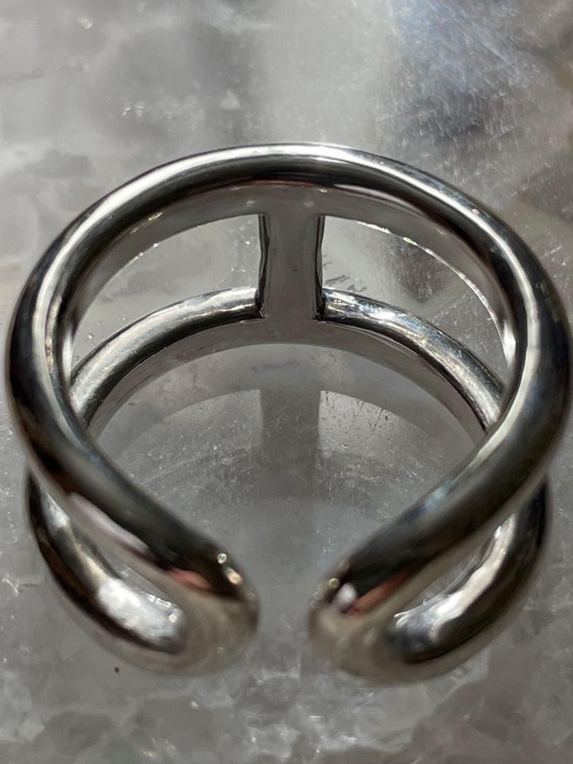 XOLO JEWELRY H Ring ダブルリング　925 ショロ　18号