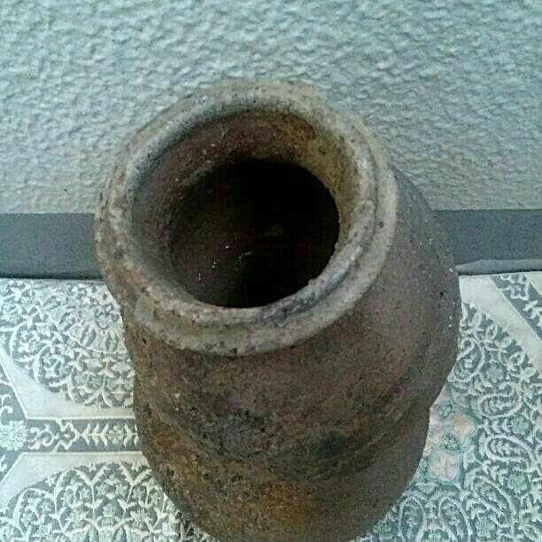 ❤❤　アンティーク　備前焼　徳利・瓢箪のような形をした　花瓶