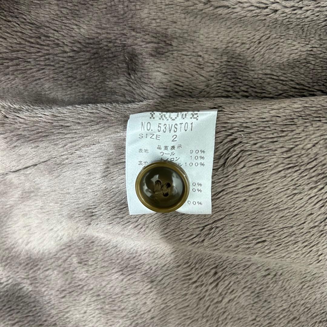 TROVE トローヴ ウールチェックベスト