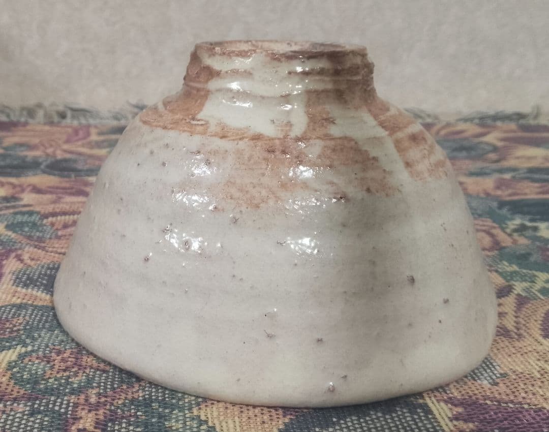 十四代 坂倉新兵衛 萩茶碗 共箱 共布 栞付き 保証品