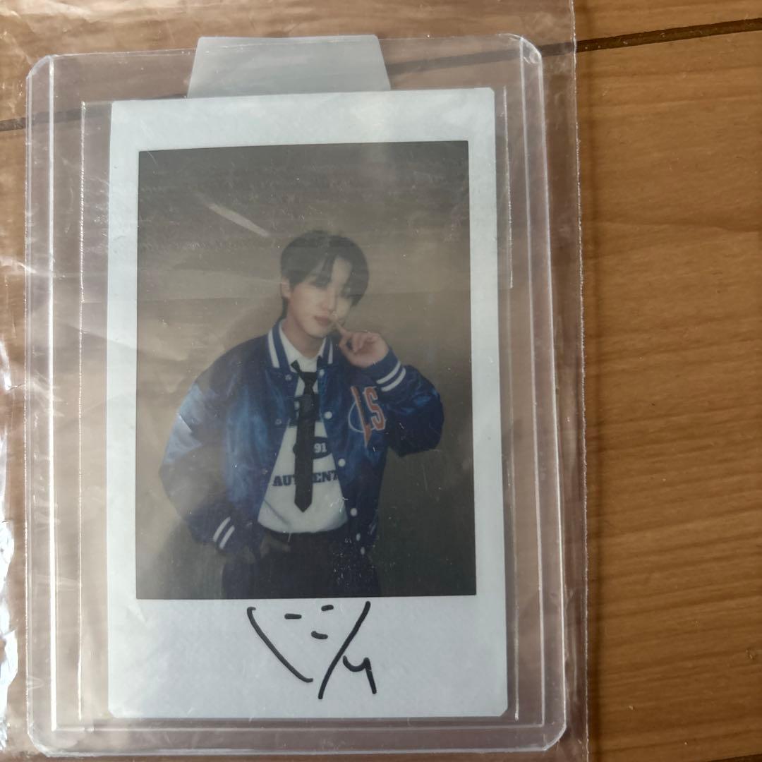 Straykids チャンビン 直筆サイン入り ポラロイド