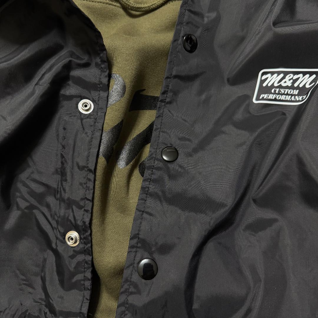 6*)様 キムタク着　M&M パーカー　Logo Hoodie　ロゴフーディ　オ