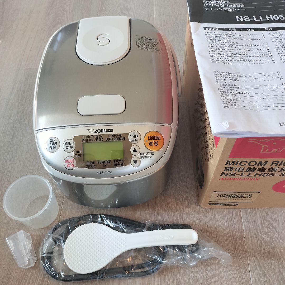 【海外仕様】象印 炊飯器 NS-LLH05