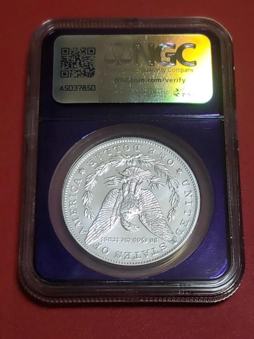 k*3様 アメリカ　2024　完璧銀貨　モルガンダラー　NGC　MS 70